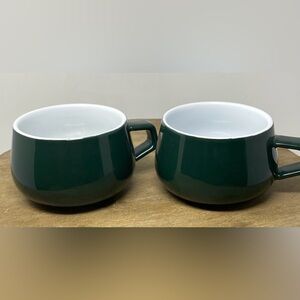 Viva Scandinavian Classic Ella pine Green Green Tea Cup Set